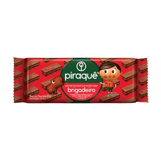 Imagem de Piraque bisc mini wafer 40g brigadeiro