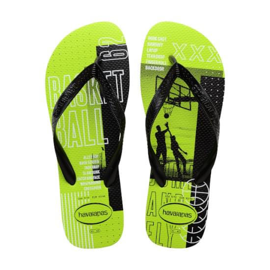 Imagem de Sandália havaianas masculino top atheletic verde limao 45/46