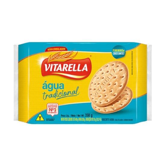 Imagem de Biscoito água cream cracker tradicional vitarella 350g