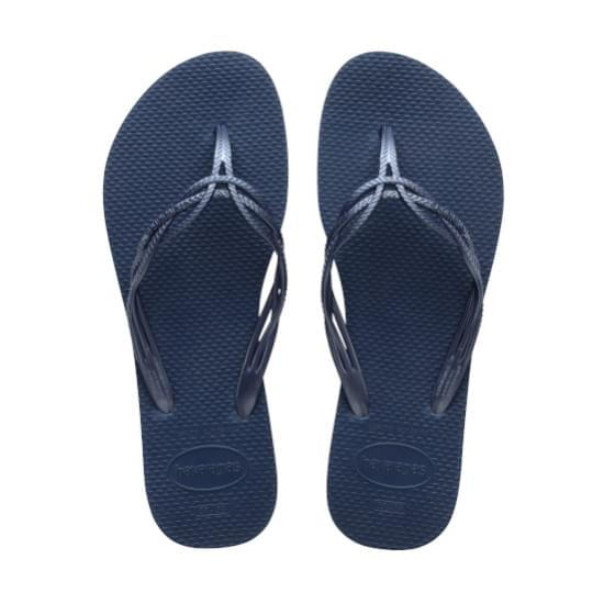 Imagem de Sandália havaianas feminina flash sweet azul indigo 35/36