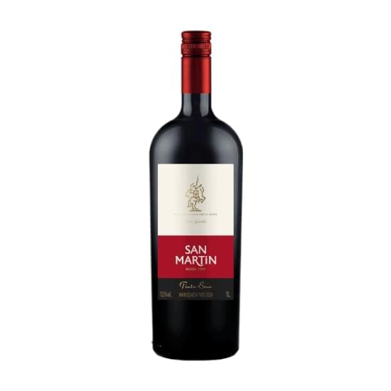 Imagem de Vinho tinto seco comum san martin 1l