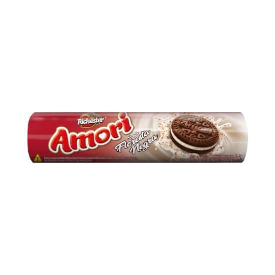 Imagem de Biscoito recheado amori floresta negra richester 125g