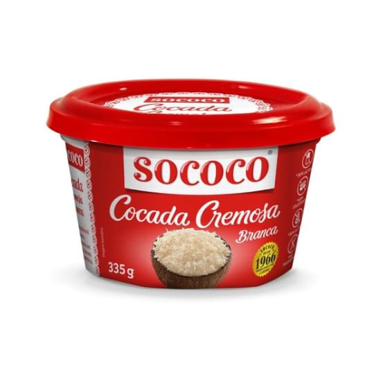 Imagem de Doce de coco sococo cocada bco 12x335g