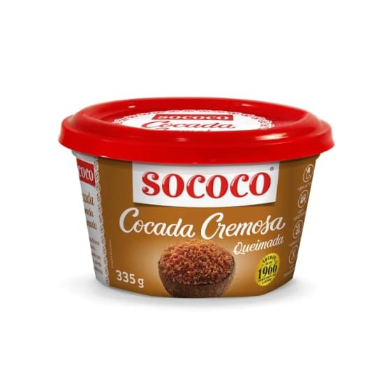 Imagem de Doce de coco sococo cocada queim 12x335g