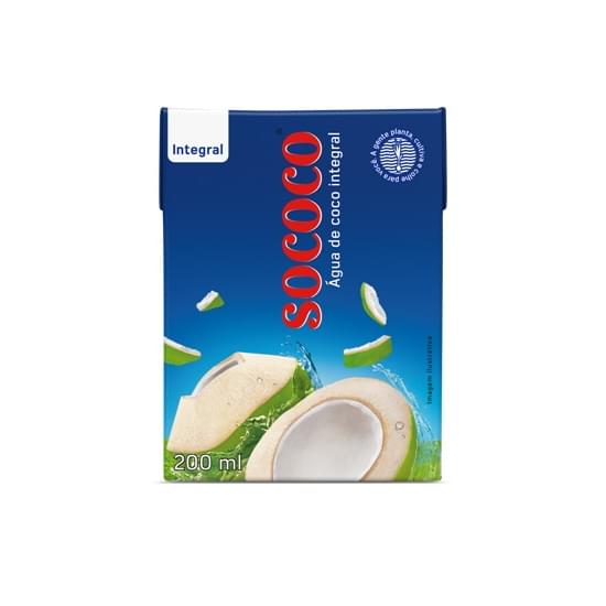 Imagem de Agua de coco sococo tp 24x200ml