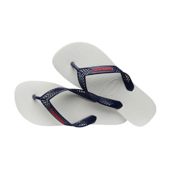 Imagem de Sandália havaianas masculina power ligh solid branco 43/44