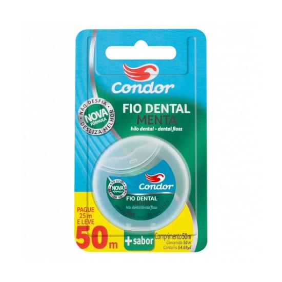 Imagem de Fio dental menta condor leve 50m pague 25m