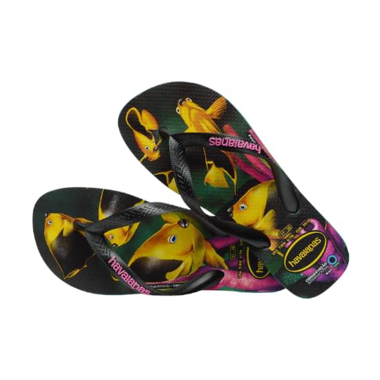 Imagem de Sandálias havaianas masculina conservação internacional verde vibe 37/38