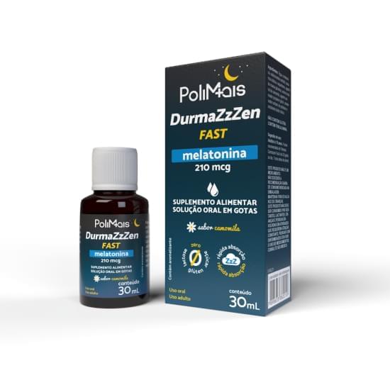 Imagem de Polimais durmazen fast gotas melatonina 30ml