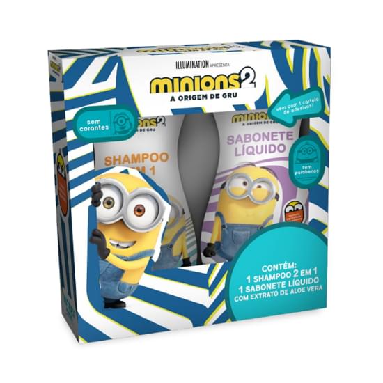 Imagem de Nutr minions sh2x1 250ml+ sab liq250ml