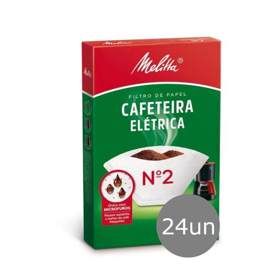 Imagem de Coador/filtro melitta caf elet n2 24un