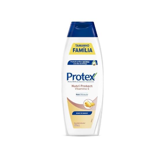 Imagem de Sabonete líquido antibacteriano protex nutri protect vitamina e 650ml tamanho família