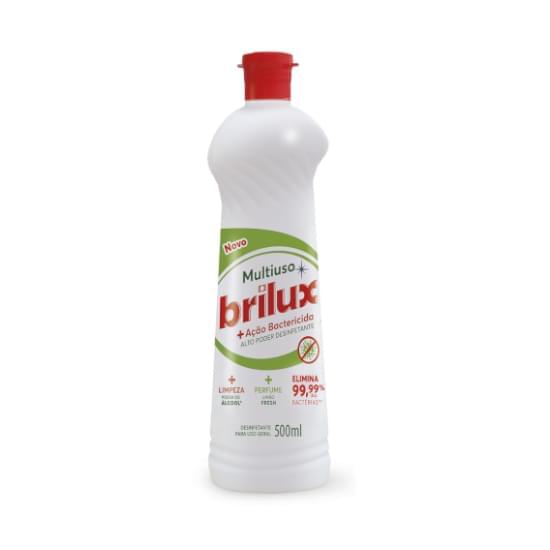 Imagem de Limpador desinfetante multiuso limão fresh brilux 500ml