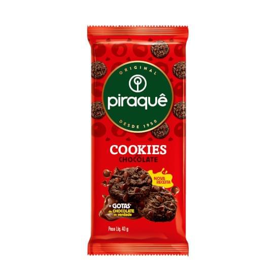 Imagem de Biscoito cookie chocolate piraquê pacote 40g display com 12 unidades