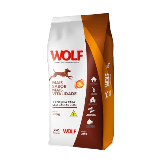 Imagem de Ração wolf cães adultos 25kg