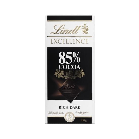 Imagem de Chocolate amargo extra fino 85% cacau lindt excellence caixa 100g