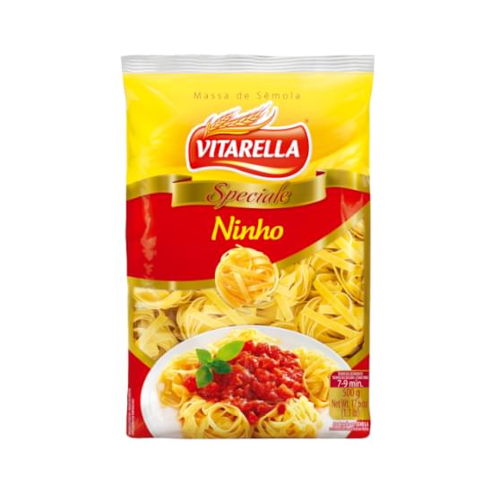 Imagem de Massa de sêmola ninho vitarella speciale pacote 500g