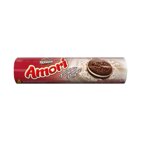 Imagem de Biscoito com recheio floresta negra richester amori pacote 125g