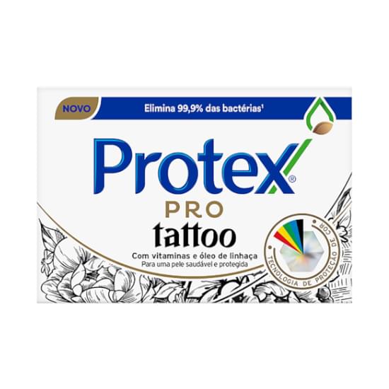 Imagem de Sabonete barra com vitaminas e óleo de linhaça protex pro tattoo 80g