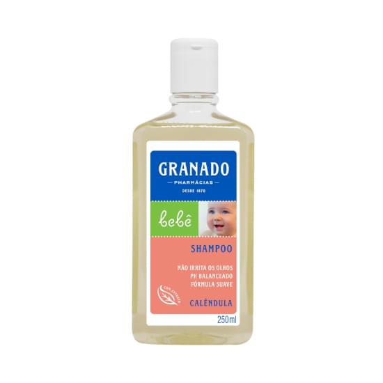 Imagem de Shampoo infantil granado bebê calêndula 250ml