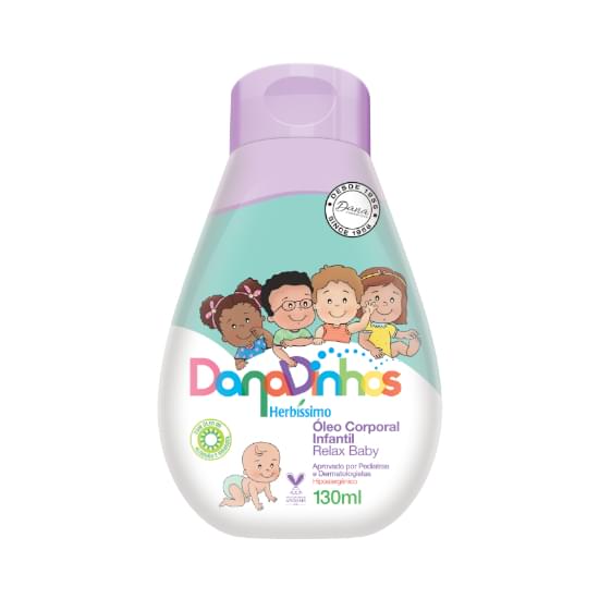 Imagem de Danadinhos herbíssimo oléo infantil relax baby 130ml