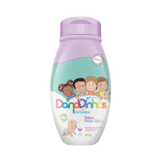 Imagem de Talco danadinhos herbíssimo relax baby 160g