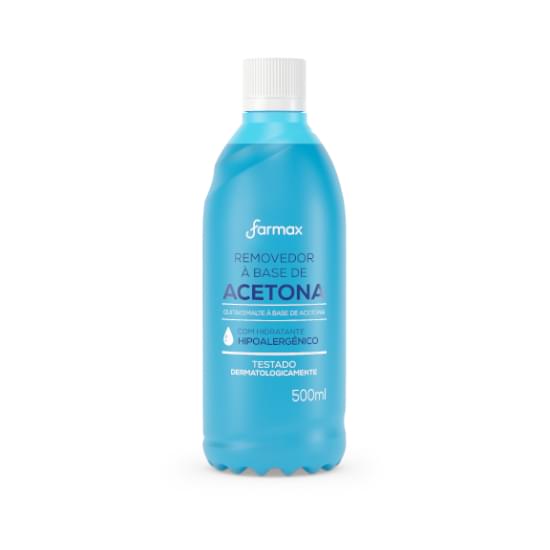 Imagem de Removedor de esmalte farmax acetona 500ml