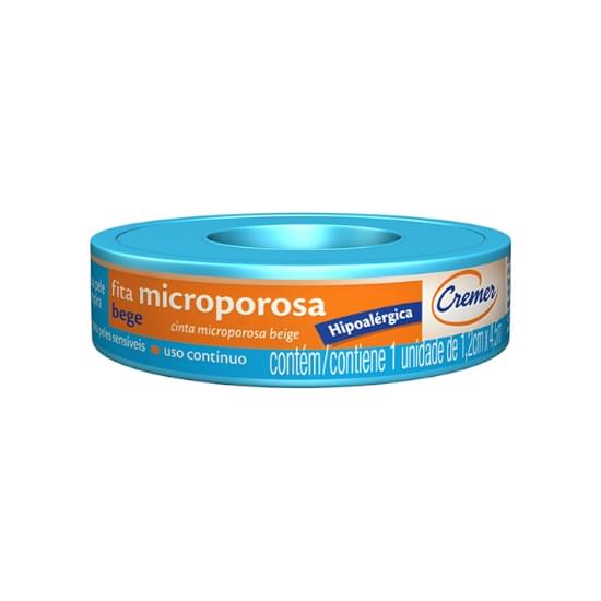 Imagem de Cremer fita microporosa bege 1,2cmx4,5m