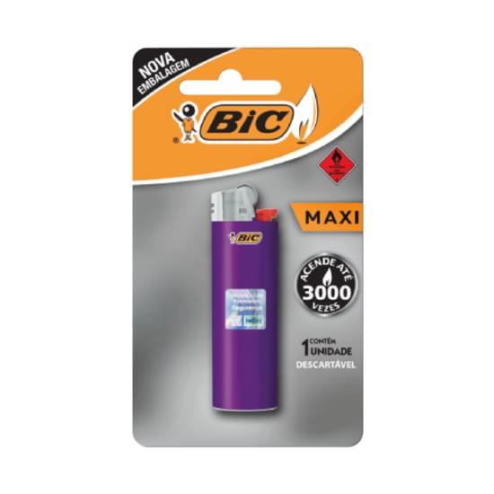 Imagem de Isqueiro bic maxi bandeja | com 01 unidade