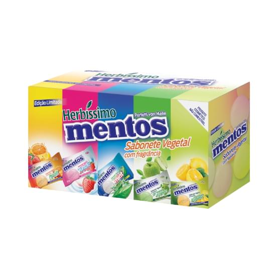 Imagem de Kit sabonete herbissimo mentos 80g com 6 unidades sortidos