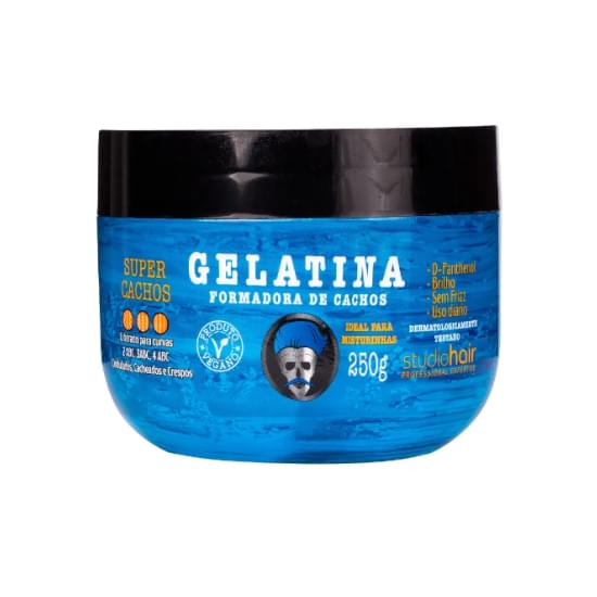 Imagem de Gelatina formadora de cachos studio hair super cachos 250g