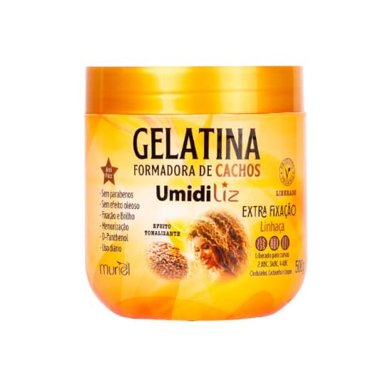 Imagem de Umidiliz gelatina extra fixação 500g