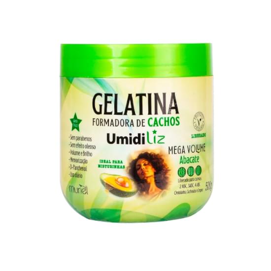 Imagem de Umidiliz gelatina mega volume 500g