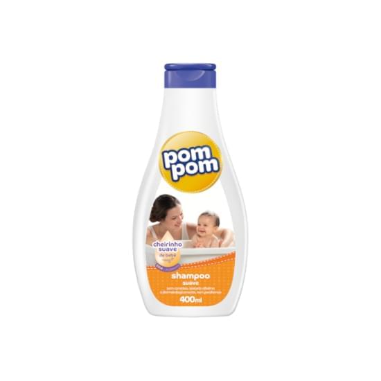 Imagem de Shampoo infantil pom pom suave 400ml