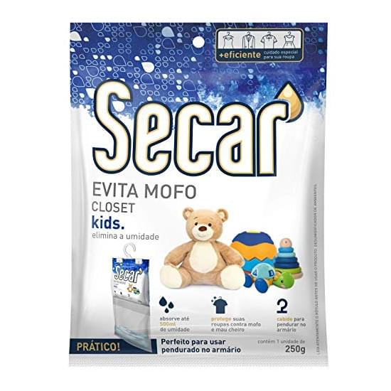 Imagem de Desumidificador secar closet kids 250g