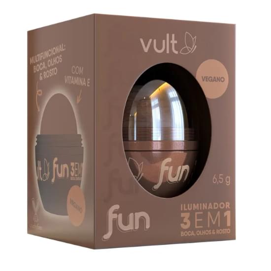 Imagem de Vult fun iluminador facial dourado radiante 6,5g