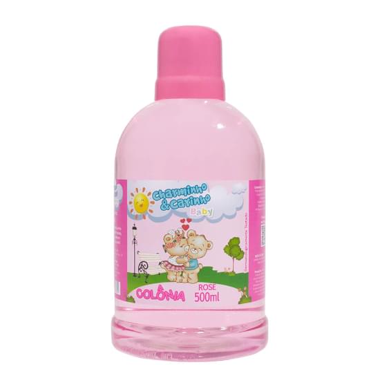 Imagem de Colônia infantil charminho & carinho rose 500ml