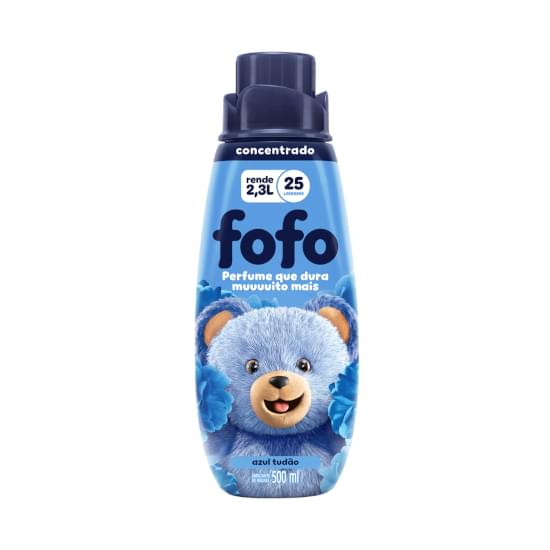 Imagem de Amaciante fofo concentrado azul tudão 500ml