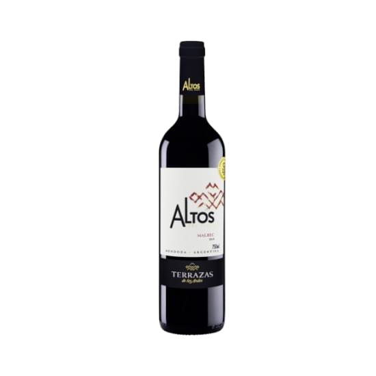 Imagem de Vinho argentino tinto seco altos del plata malbec mendoza 750ml