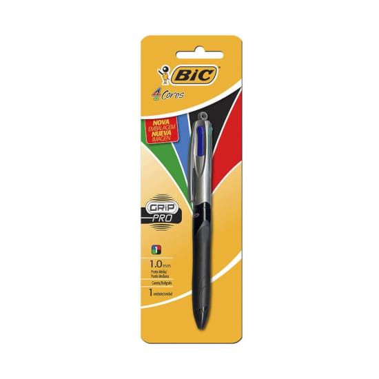 Imagem de Caneta bic 4 cores grip pro