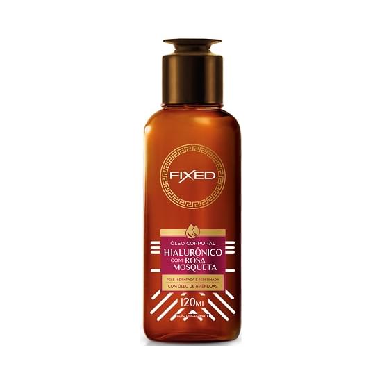 Imagem de Óleo corporal fixed hialurônico com rosa mosqueta 120ml