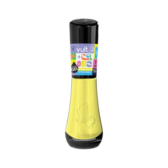 Imagem de Esmalte 5free vult colors amarelo micareta 8ml