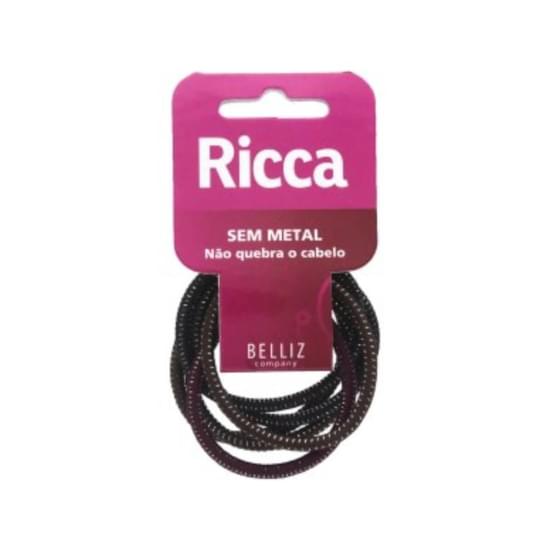 Imagem de Ricca elastico brilho s/metal 4mm c/6