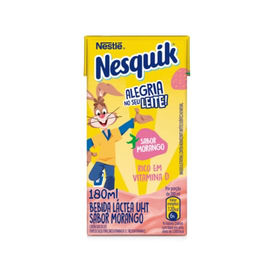 Imagem de Bebida láctea morango nesquik nestlé 180ml