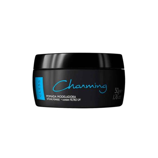 Imagem de Pomada modeladora cless charming men normal efeito matte 50g