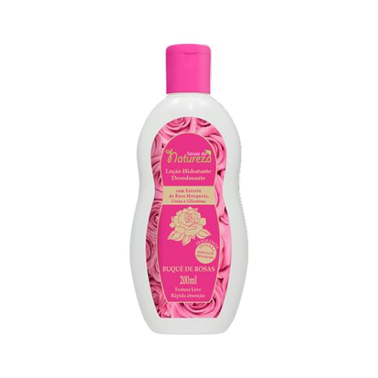 Imagem de Hidratante corporal seivas da natureza buque de rosas 200ml