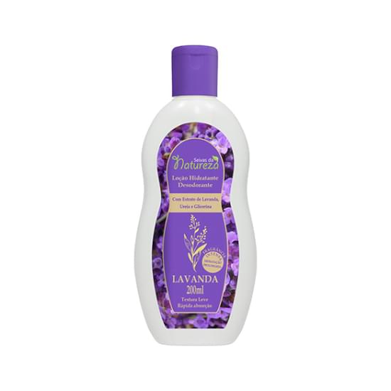 Imagem de Hidratante corporal seivas da natureza lavanda 200ml