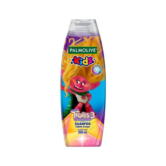 Imagem de Shampoo para crianças palmolive kids trolls 3  para cabelo crespo 350ml