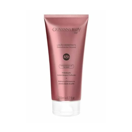 Imagem de Loção corporal hidratante giovanna baby 200ml rosé gold