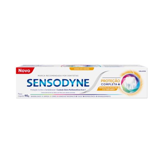 Imagem de Creme dental sensodyne proteção completa antitártaro 90g